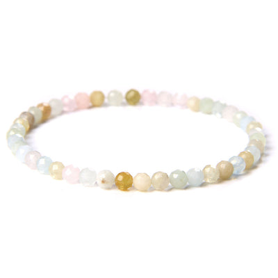 Stone Cut Bead Bracelet For Women