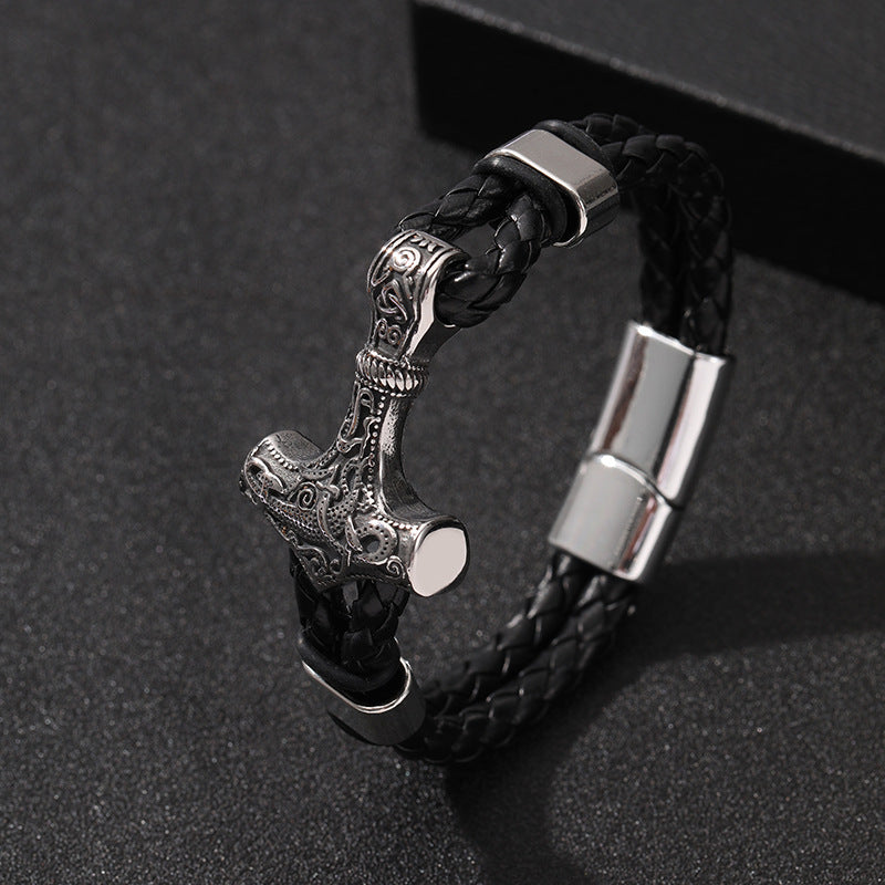 Alloy Magnetic Buckle Bracelet Geometric