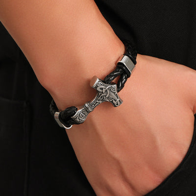 Alloy Magnetic Buckle Bracelet Geometric