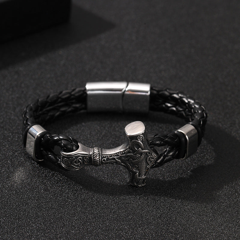 Alloy Magnetic Buckle Bracelet Geometric