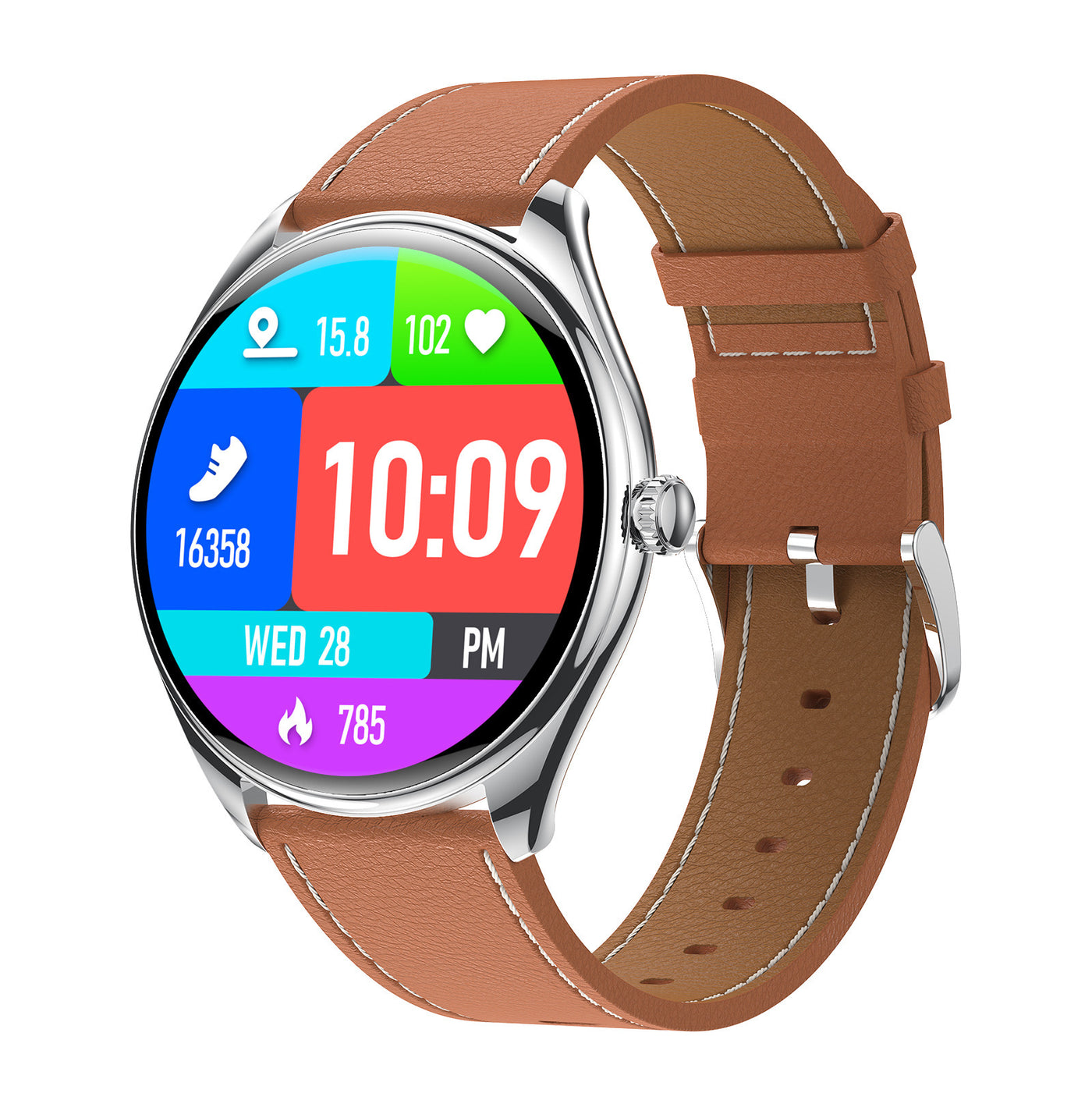 Ultra-thin 143-inch Smart Watch Heart Rate Blood Oxygen Bluetooth Calling Voice Assistant